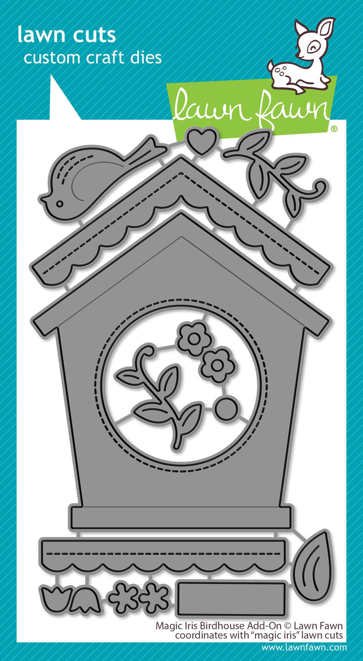 magic iris birdhouse add-on