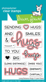 long distance hugs lawn cuts