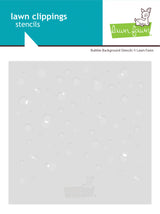 bubble background stencils