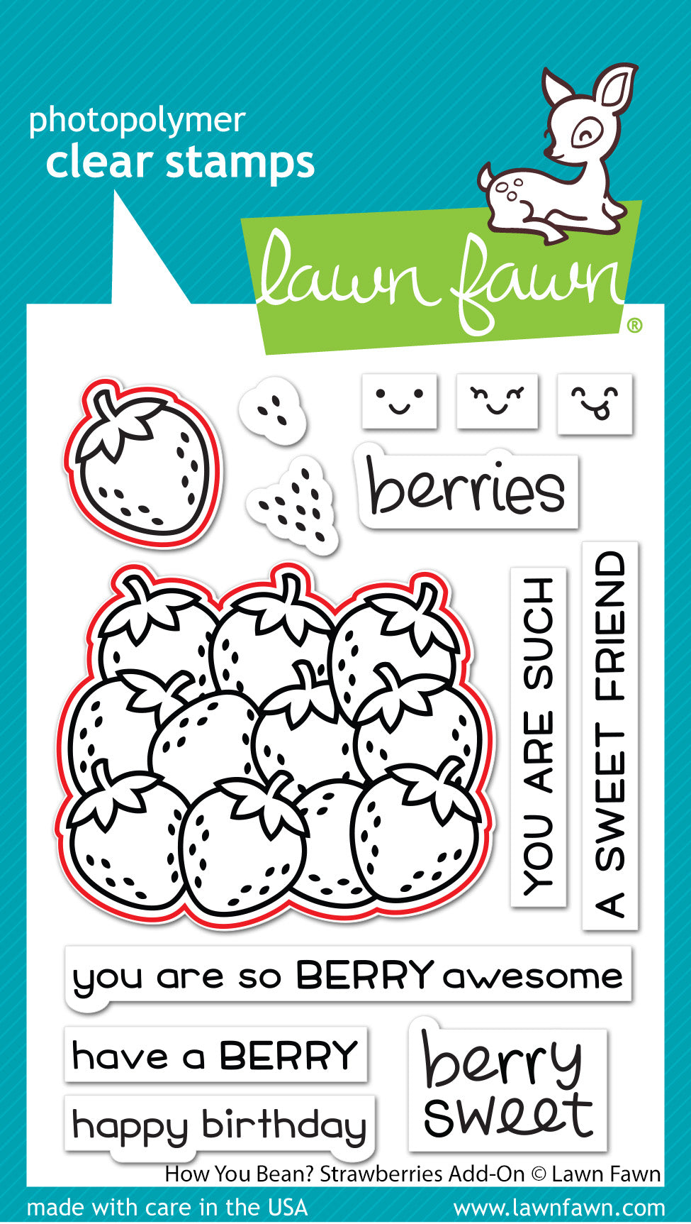 how you bean? strawberries add-on lawn cuts
