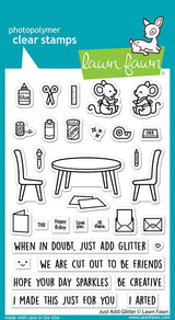 just add glitter