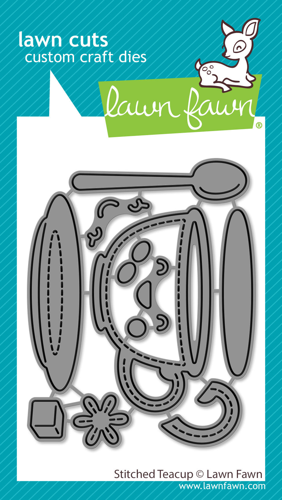 stitched teacup