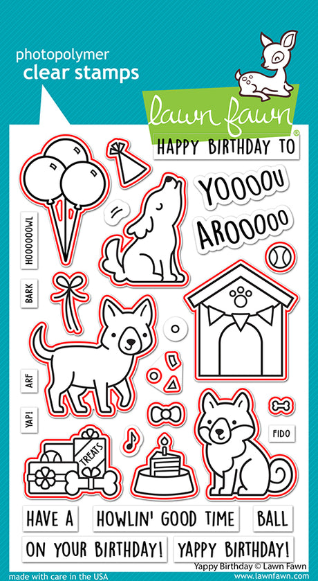 yappy birthday lawn cuts