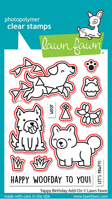 yappy birthday add-on lawn cuts