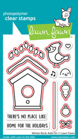 winter birds add-on lawn cuts