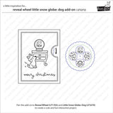 reveal wheel little snow globe: dog add-on