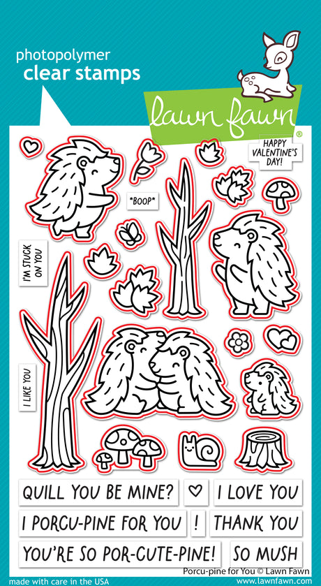 porcu-pine for you lawn cuts
