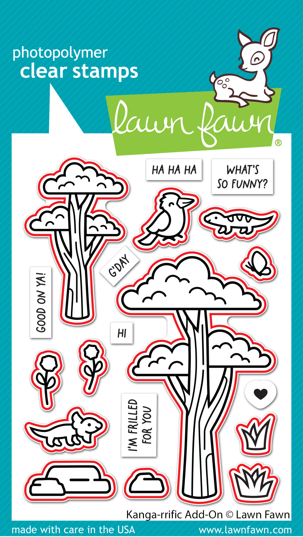 kanga-rrific add-on lawn cuts