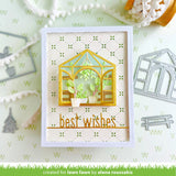 best wishes line border