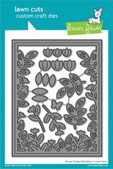 flower garden backdrop