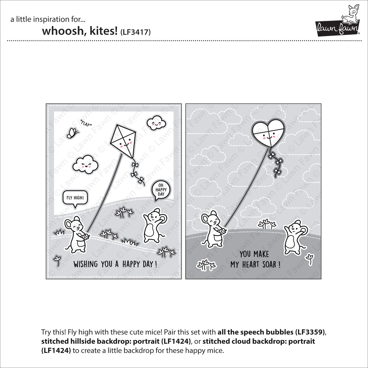 whoosh, kites!
