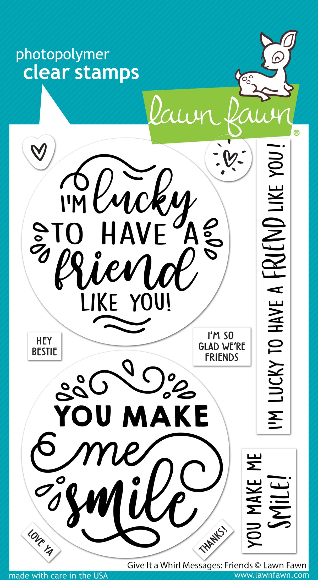 give it a whirl messages: friends