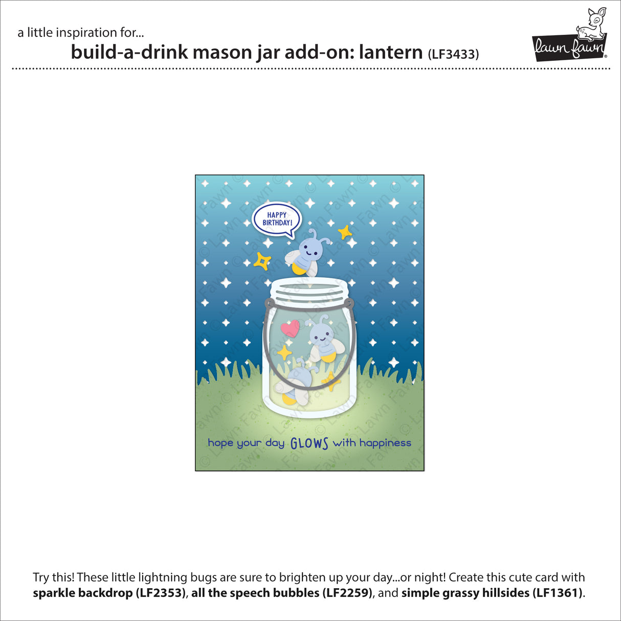 build-a-drink mason jar lantern add-on