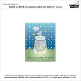 build-a-drink mason jar lantern add-on