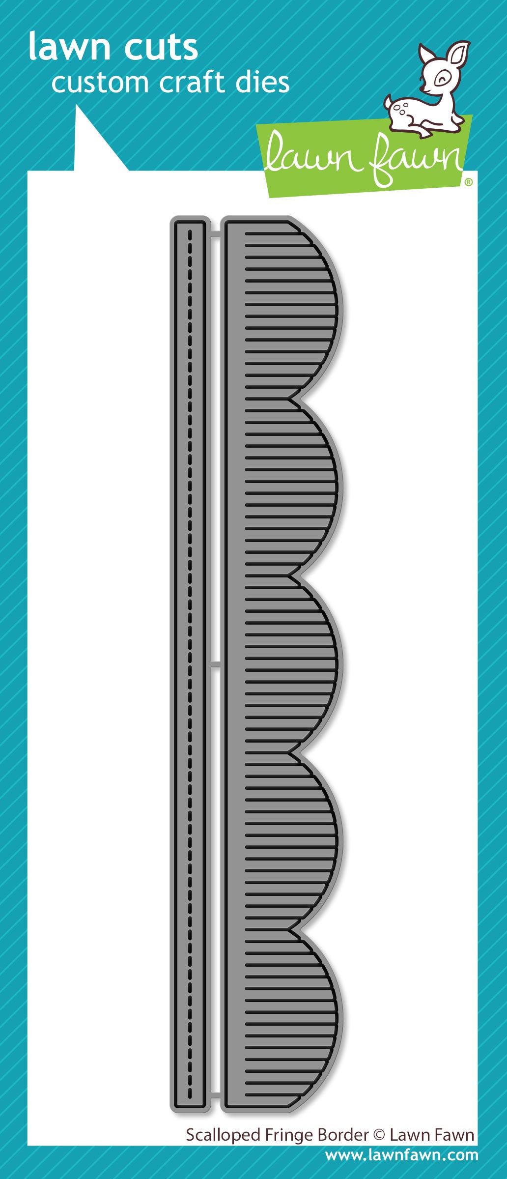 scalloped fringe border