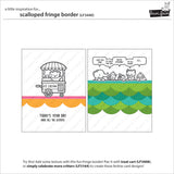 scalloped fringe border
