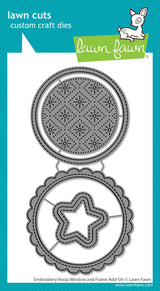 embroidery hoop window and frame add-on