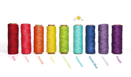 turquoise hemp twine