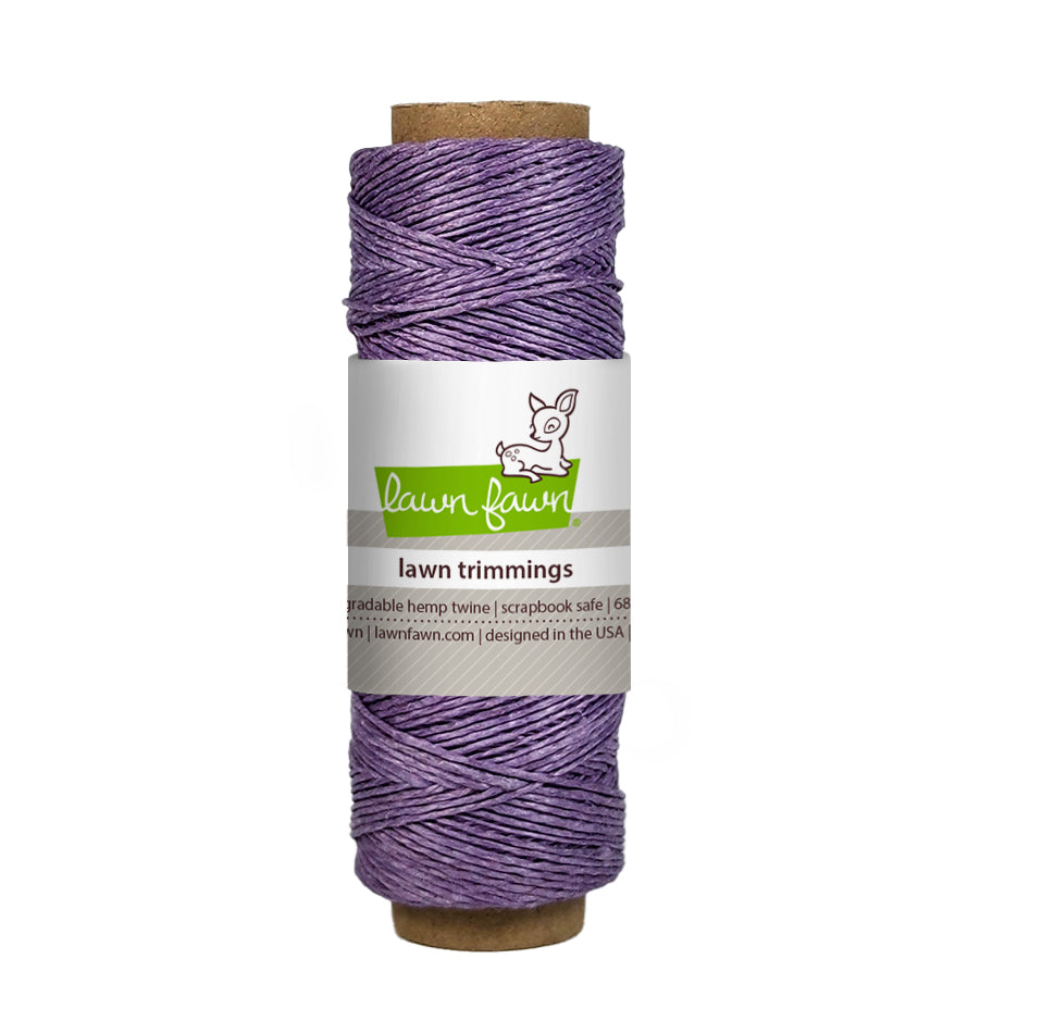 lavender hemp twine