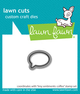 tiny sentiments: coffee lawn cut