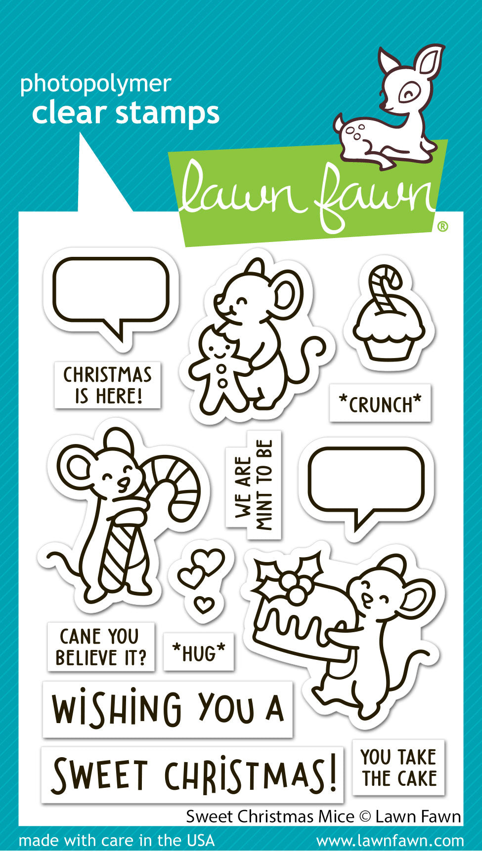 sweet christmas mice