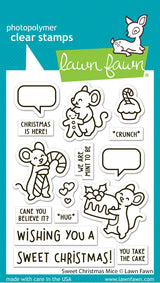 sweet christmas mice