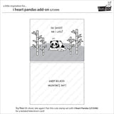 i heart pandas add-on