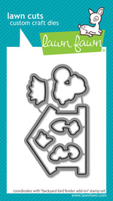 backyard bird feeder add-on lawn cuts