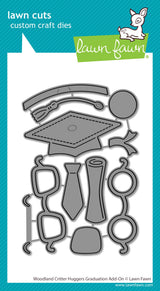 woodland critter huggers graduation add-on