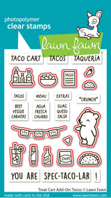 treat cart add-on: tacos lawn cuts