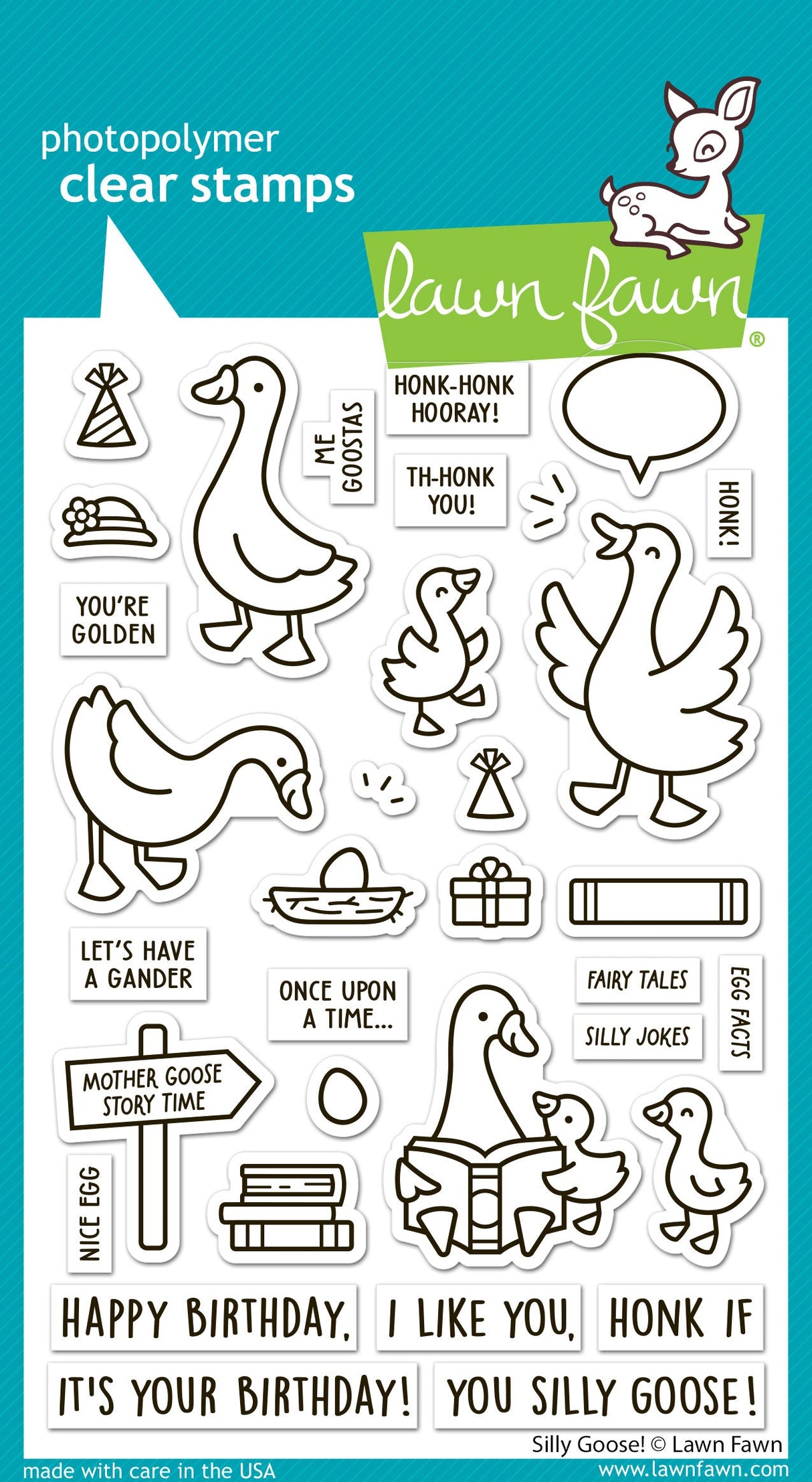 silly goose!