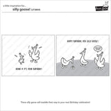 silly goose!