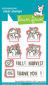 spring basket add-on: fall lawn cuts