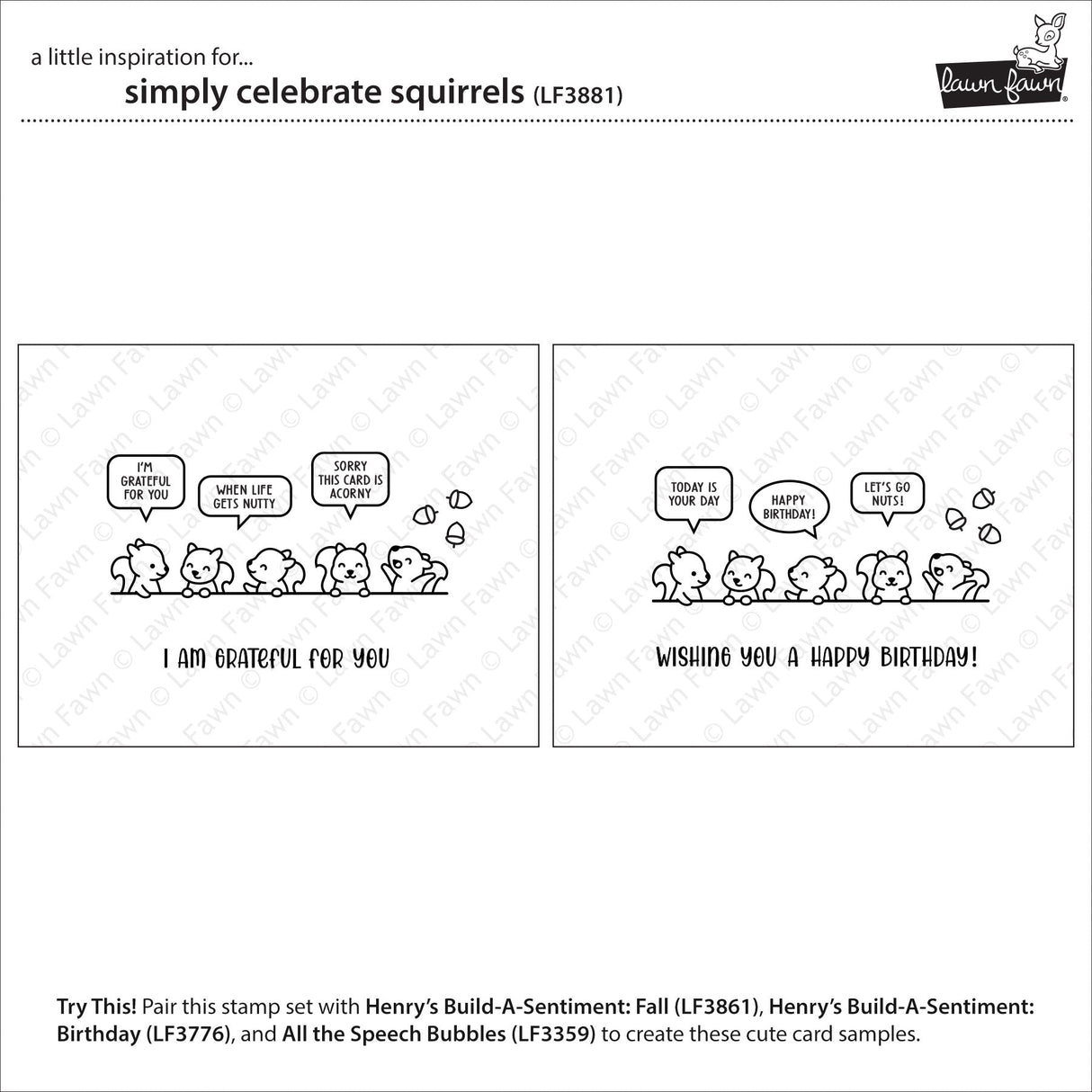 simply celebrate squirrels