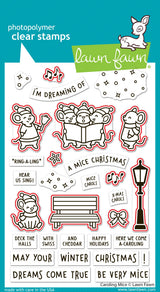 caroling mice lawn cuts