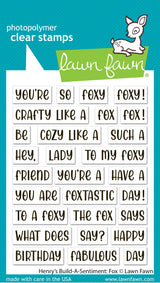 henry's build-a-sentiment: fox