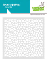 cobblestone stencil