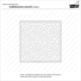 cobblestone stencil