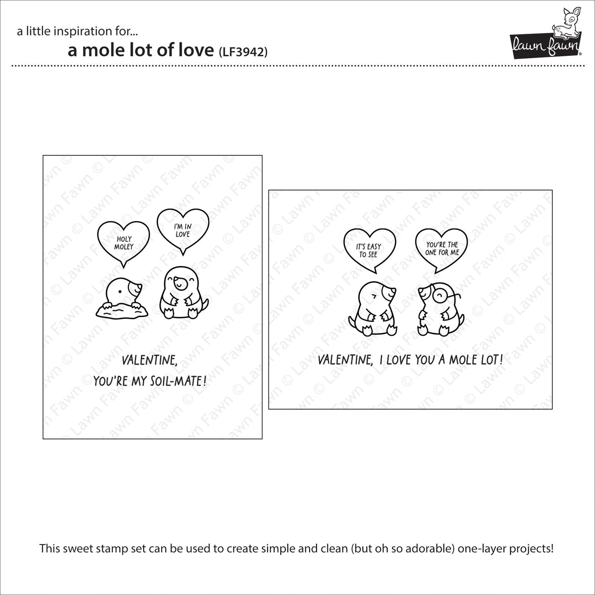 a mole lot of love