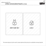 critter conversation hearts