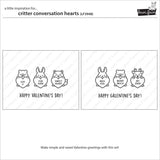 critter conversation hearts