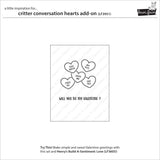 critter conversation hearts add-on