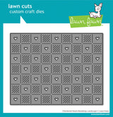 checkered hearts backdrop: landscape