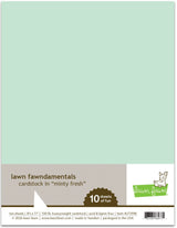minty fresh cardstock