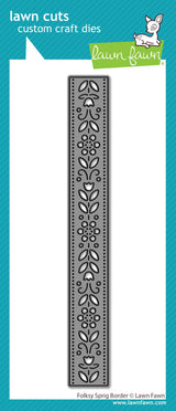 folksy sprig border