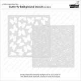 butterfly background stencils