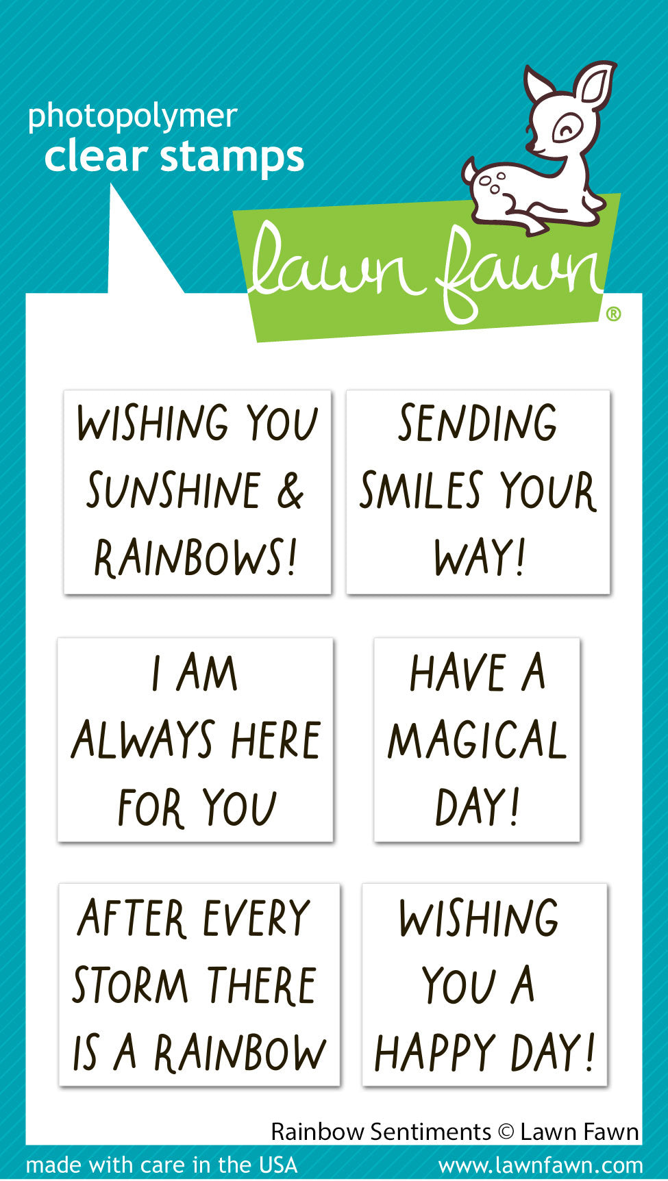 rainbow sentiments