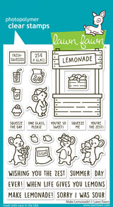 make lemonade!