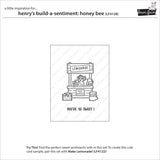 henry's build-a-sentiment: honey bee
