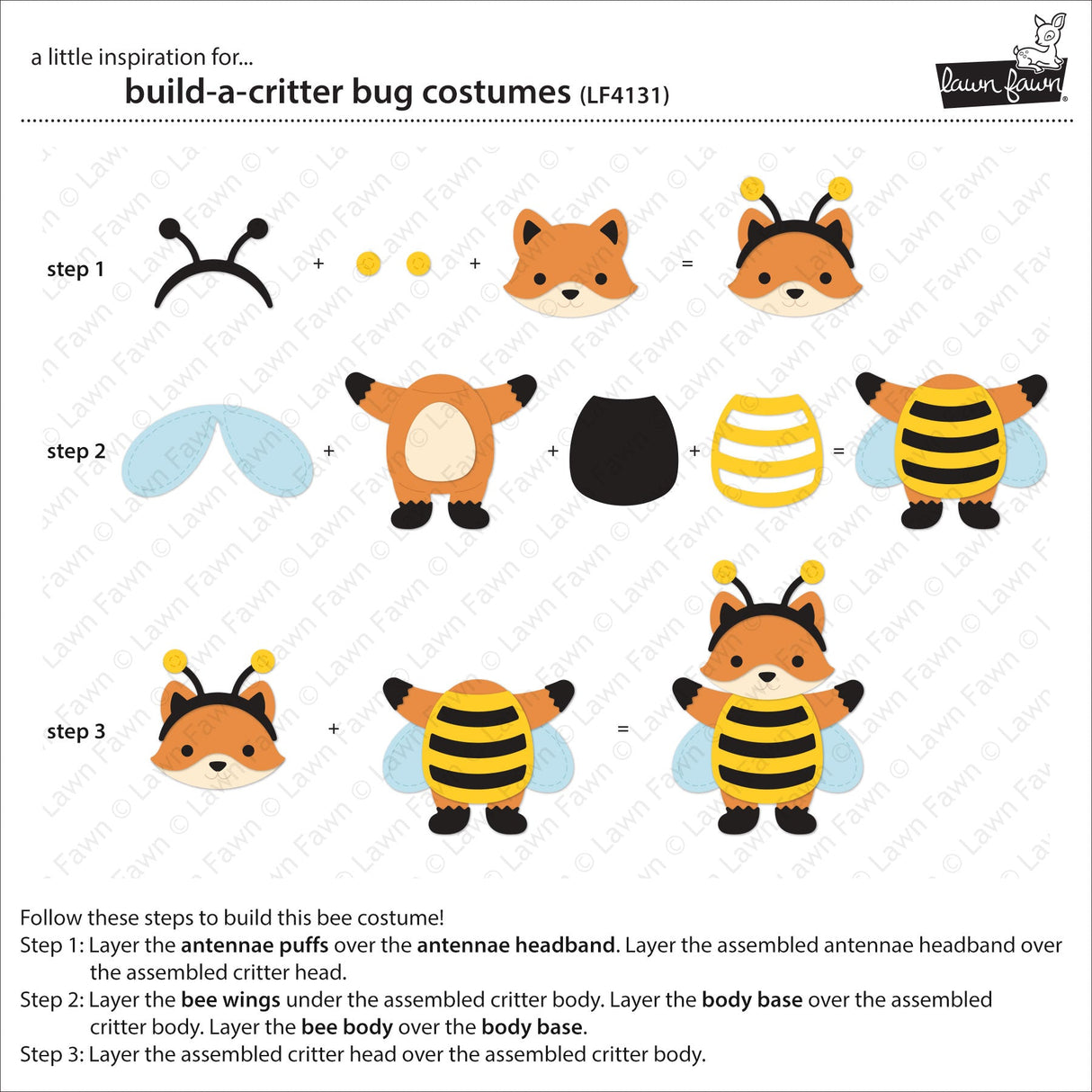 build-a-critter bug costumes